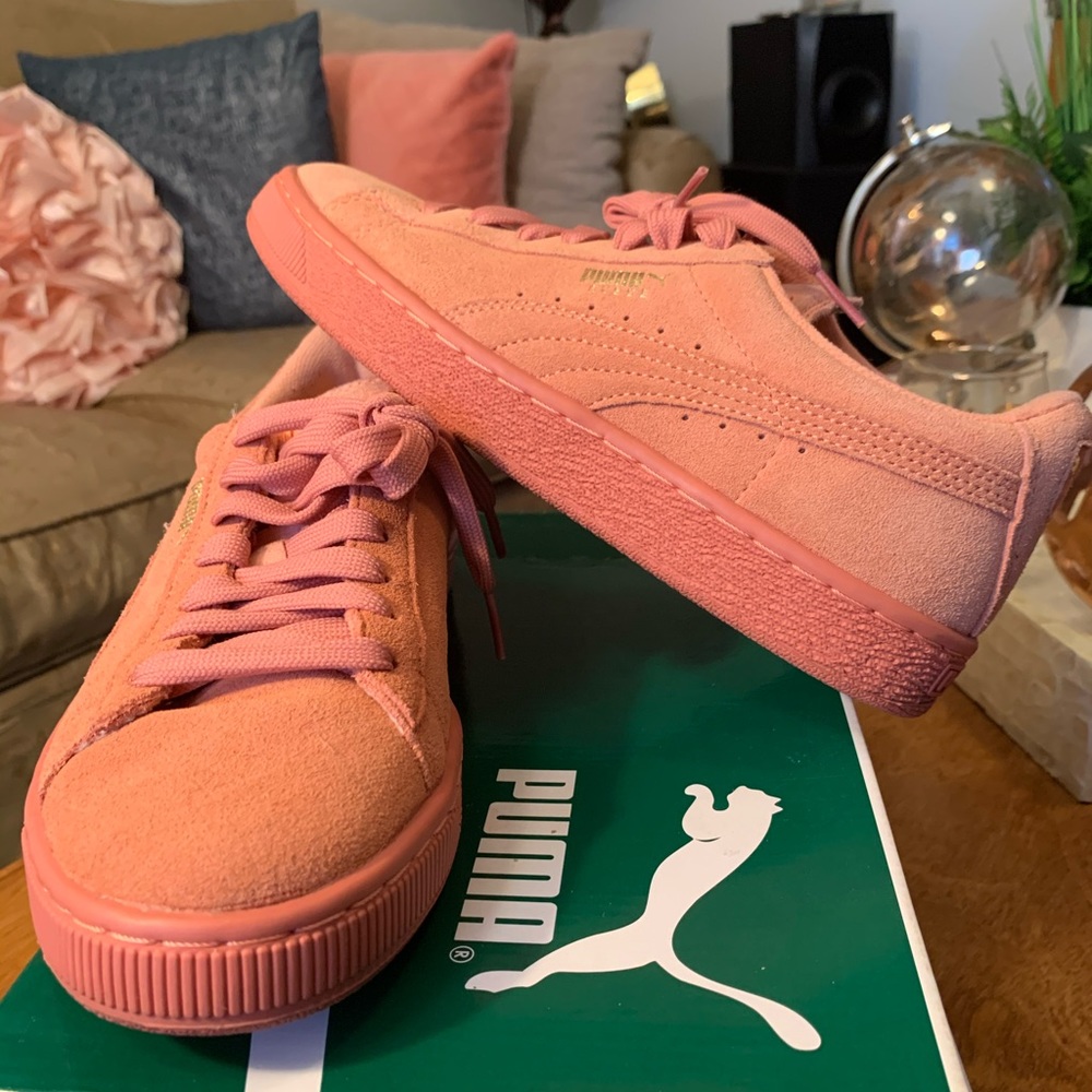 Pink Puma Sneakers